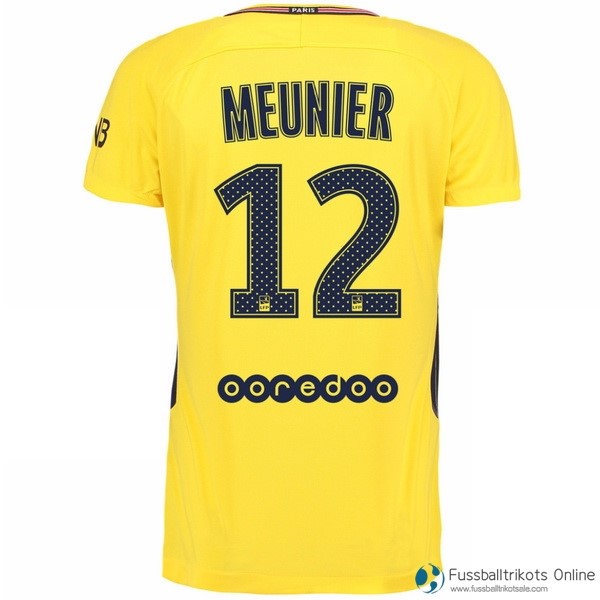 Paris Saint Germain Trikot Auswarts Meunier 2017-18 Fussballtrikots Günstig